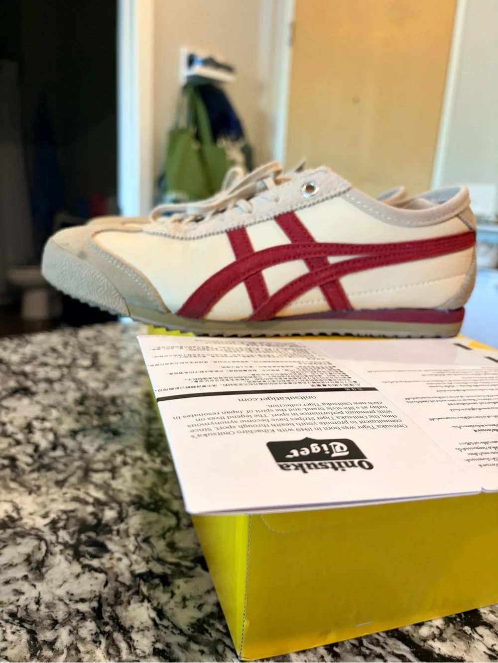 Onitsuka Tiger by Asics Men's Sneakers - Cream, Tan & Red